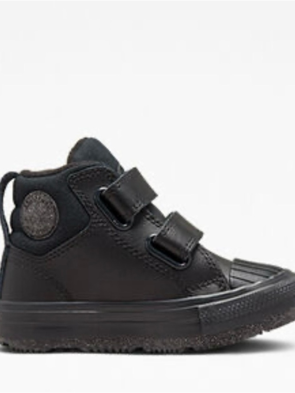 Chuck Taylor Allstar Berkshire Black High-Top Velcro Boot